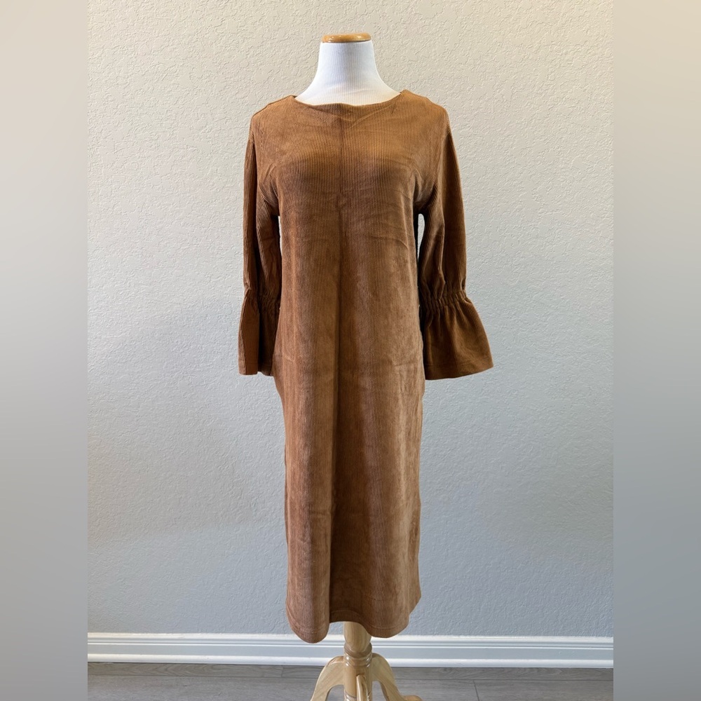 Corduroy Midi Dress